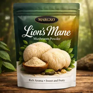 Lion's Mane Mushroom Powder 6.35oz Fine Mushroom Powder Smooth Texture for Cooking Drinks Premium Ingredient