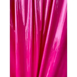 Hot Pink Stretch Patent Leather/Latex