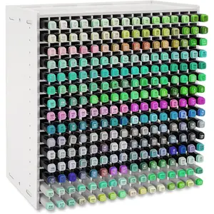 Art Marker Organizer for 240 Markers, Watercolour Brushes Pens Color Pencils Marker Holder for Desk