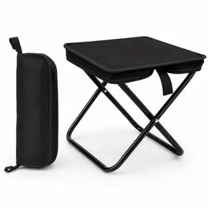 Portable Folding Camping Stool with Carry Bag, Lightweight Outdoor Seat for Camping, Fishing, Hiking, Picnic, Travel