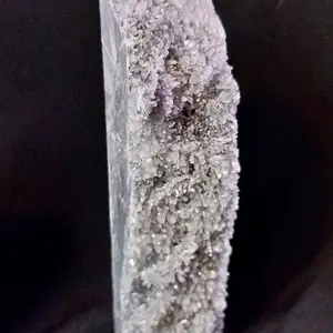 6" Diamond Calcite Tower, with druzy