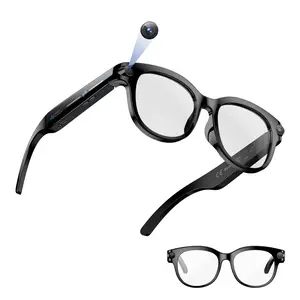 AI Smart Glasses with Camera, 2MP HD Cameras Anti-Shake for Phone Video Recording ,Hands-free BT Calling,AI Translation Object Recognition, Multifunctional Smart Glasses