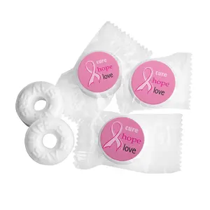 Breast Cancer Awareness Lifesavers Mint Candy - 6 oz., 40 Pcs