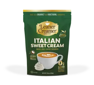 Sweetened on Purpose: Italian Sweet Cream, Plant Based Coffee Creamer