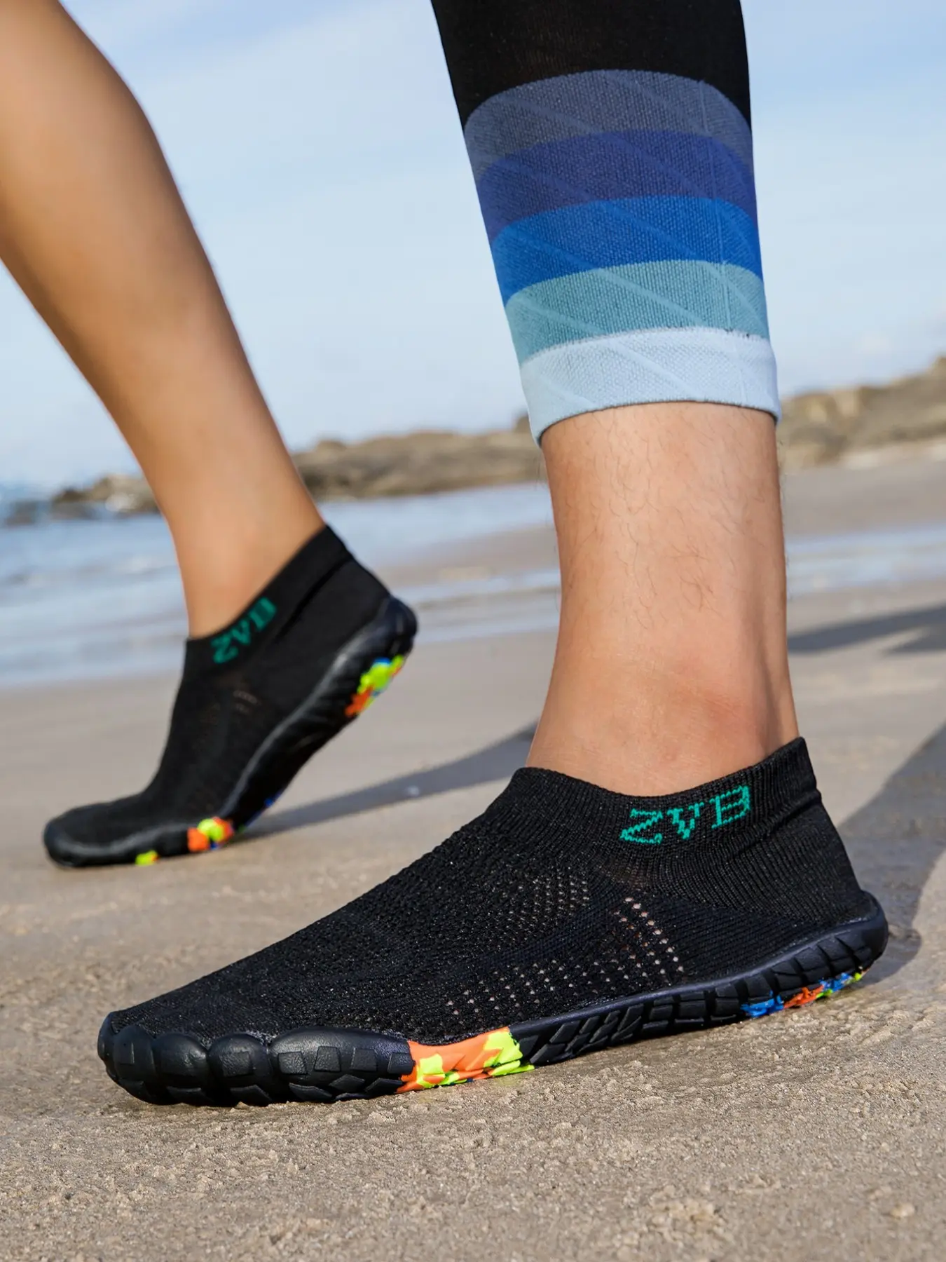 Men's Swimming Shoes, Hiking Boots, Water Shoes, Camp Shoes, Driving Shoes, Breathable Water Shoes, Outdoor River Play, Wide Head Design, Elastic Fabric, Rubber Sole, Water Aqua Shoes, Water Footwear, Shoes For Water
