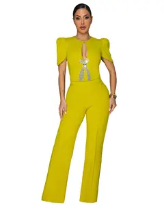 Comfy Bodycon Jumpsuit for Women's Casual & Workout