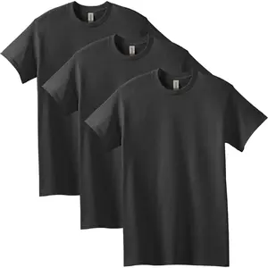 Gildan Adult Heavy Cotton T-Shirt, Style G5000, Ultra Soft, Non-see through, Oversized Fit, Plus size up to 4XL, Viral and Cheap 100% Cotton Tee, Basic Black and White T-Shirt