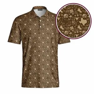 Bogey Bros Men's Masters 2026 Texas Cowboy Rodeo Golf Polo Shirt Performance Outdoor Gift