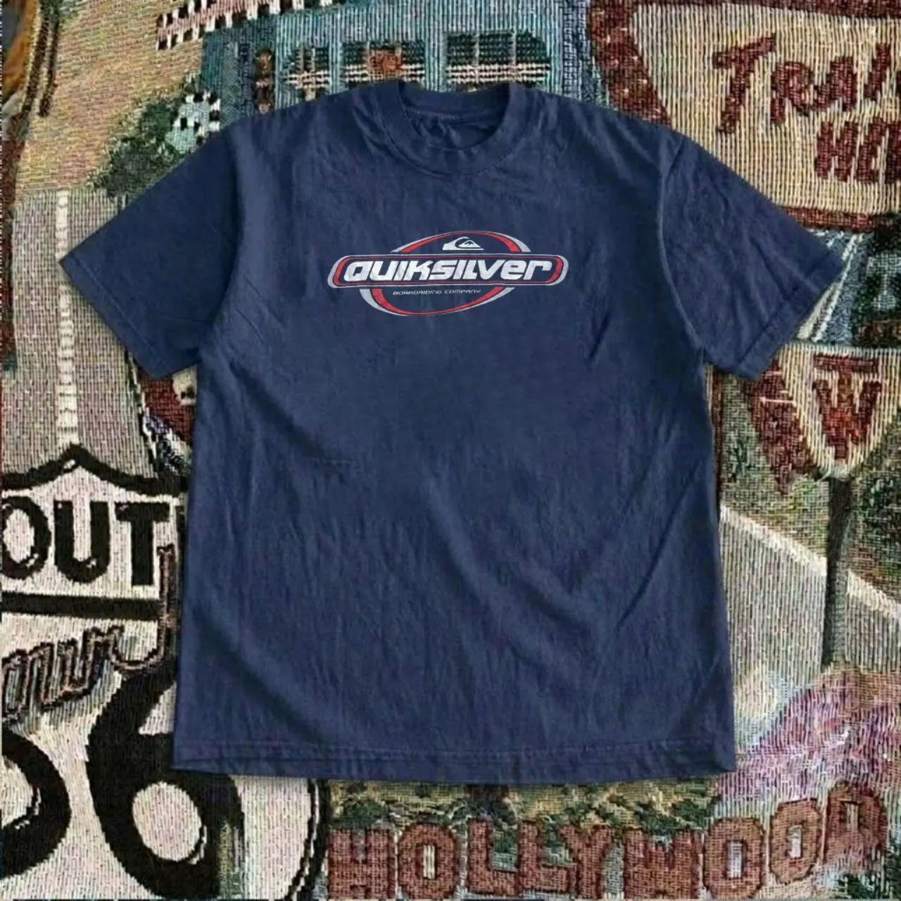 Vintage Style Quiksilver Boardriding Company T-shirt