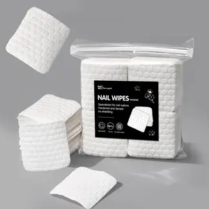 200Pcs Lint Free Nail Wipes Durable Nail Cleaner Pads Manicure Tool for Removing Nail Polish and Cleansing Gel Nail Care