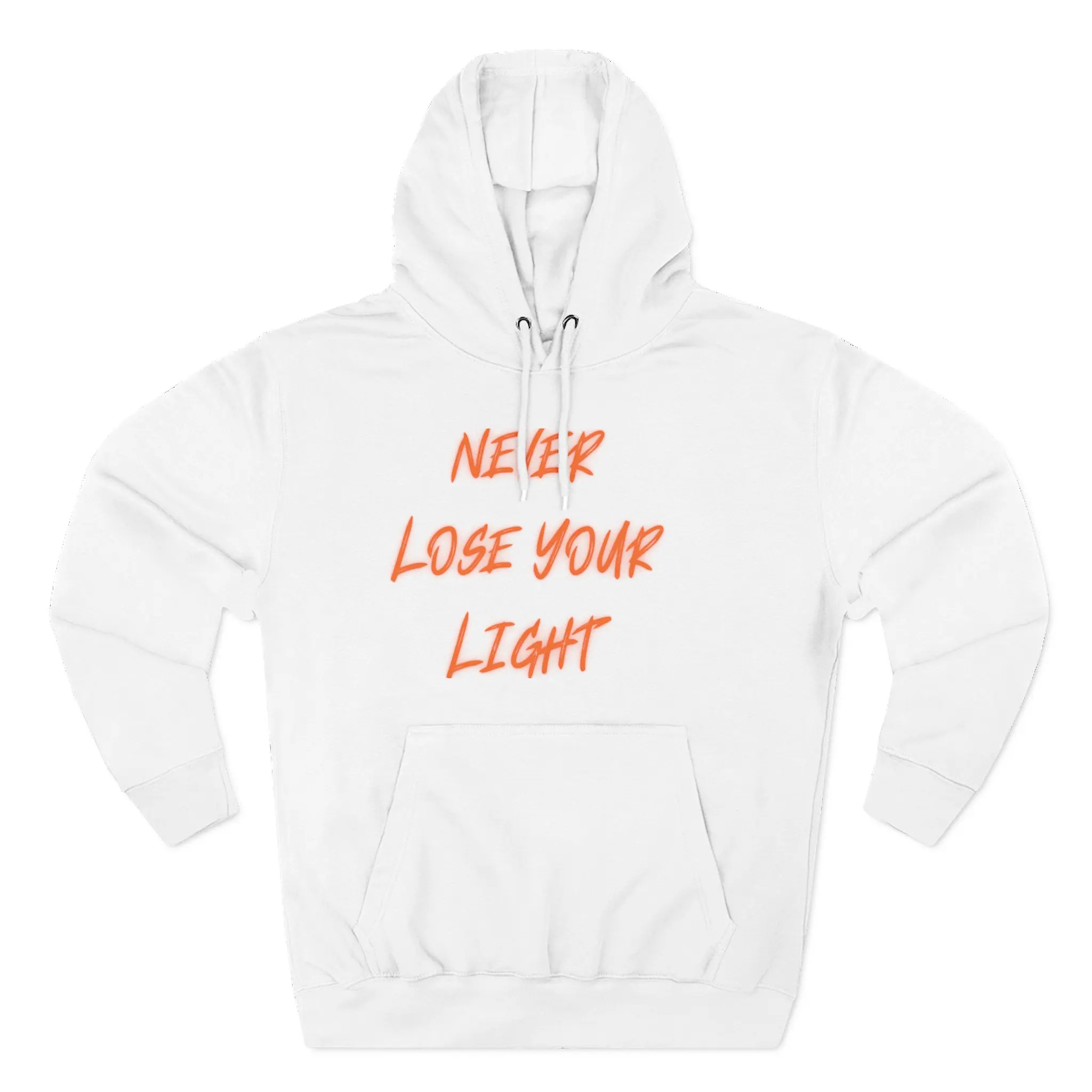 Sake of Life Hoodie - Long Sleeve, Medium-Heavy 8.25 oz Fleece, Roomy Kangaroo Pocket, Adjustable Hood, Embroidered Chest Option, Motivational Sun Graphic