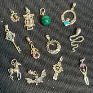 925 Sterling Mini Pendant Charms