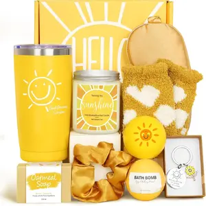 Women's Gift Basket, 10 Unique Birthday Gifts, Best Friend Christmas Present, Get Well Soon Box, Sister Friendship Gift, Brighten Her Day