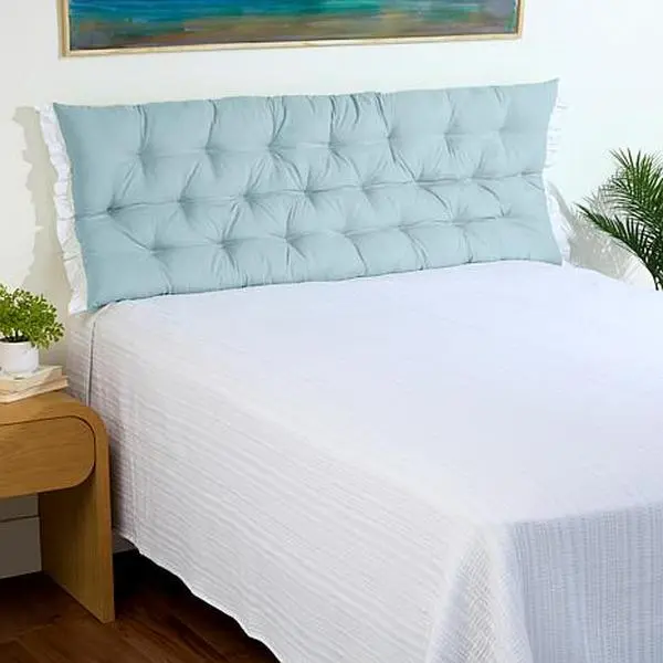 Emryn House 1-Piece King 100% Cotton Headboard Pillow