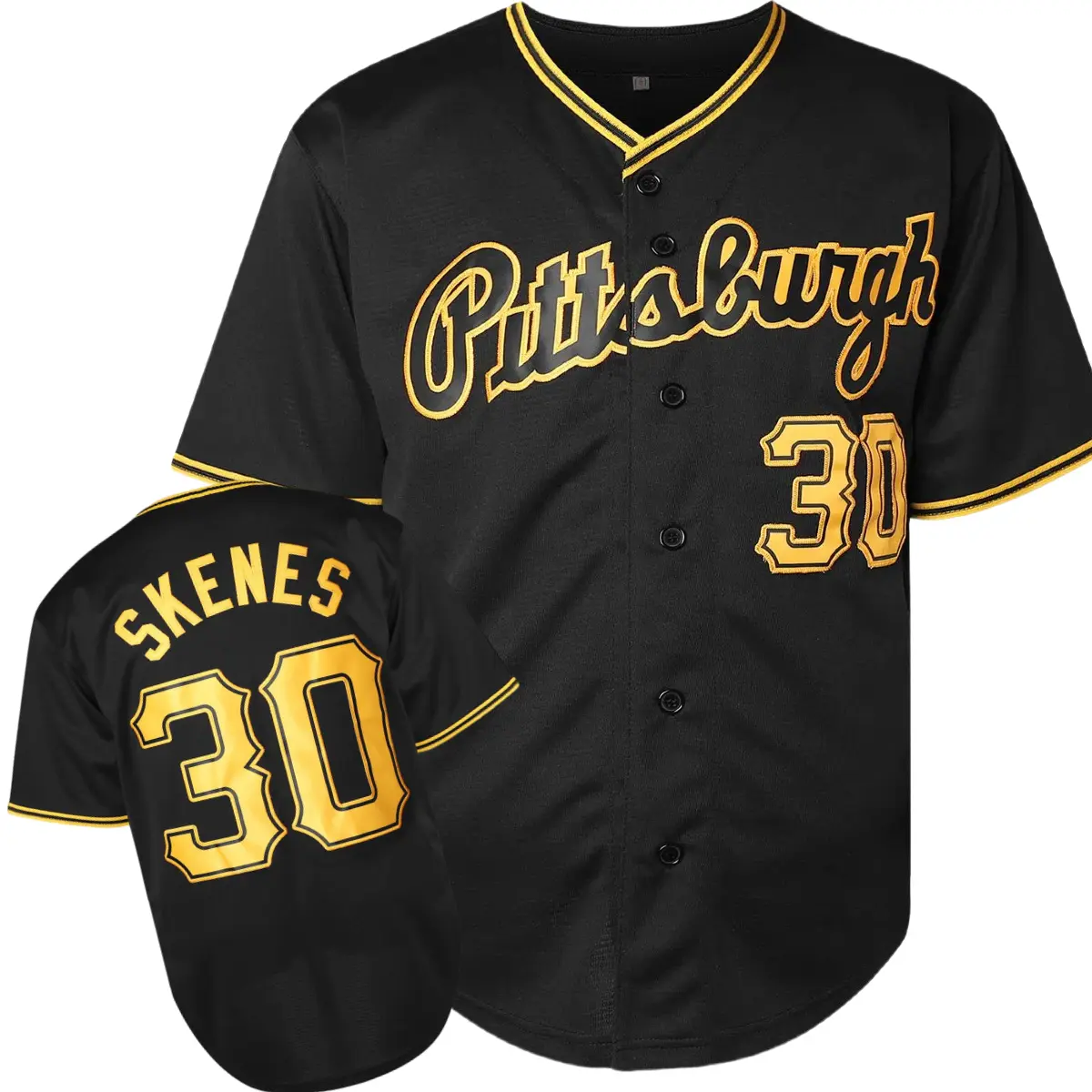 Mens Pittsburgh Seattle Baseball Stitched T-Shirt for Sports Fan  Baseball Jersey tiktokshopbacktoschool
