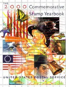 USED-The 2000 Commemorative Stamp Yearbook by The U.S. Postal Service (Hardcover)