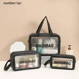 Lightweight Waterproof Beach Swim Storage Bag, Travel Outdoor Large Capacity Handbag, Washable Toiletry Bag for Vacation