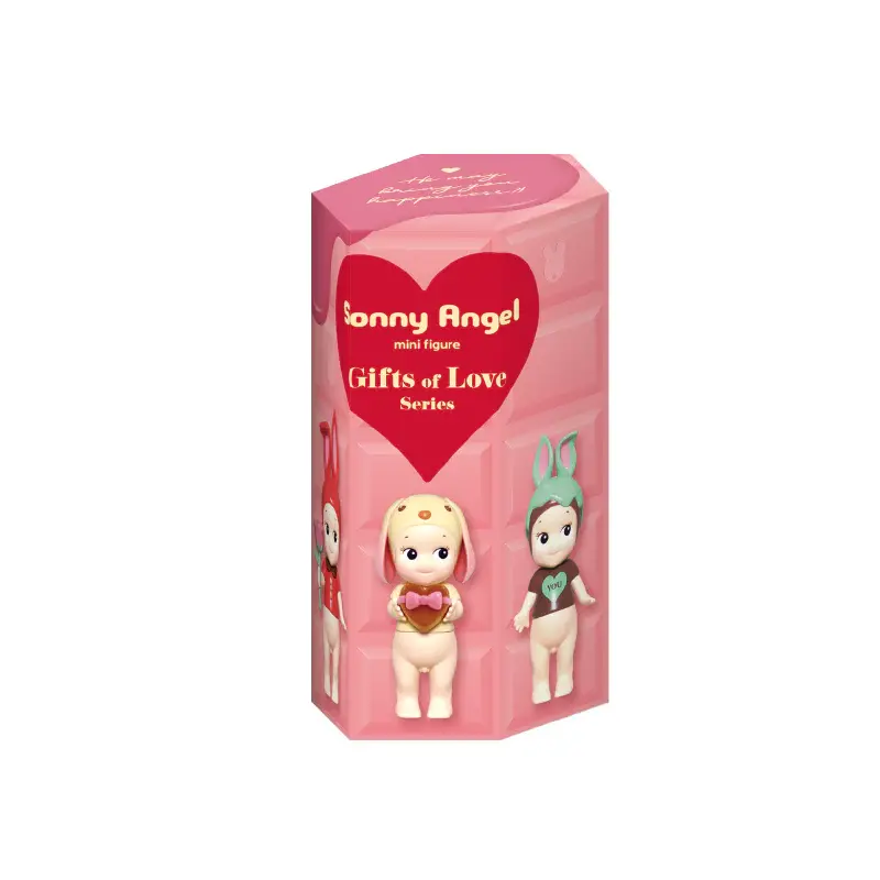 Sonny Angel Gifts of Love Series Mini Figure - Heart & Chocolate Valentine Limited Edition Blind Box Collectible Toy