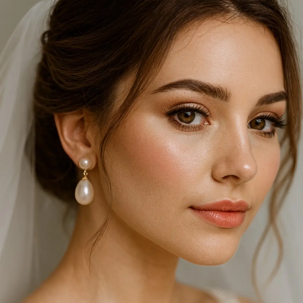 14 mm Large Teardrop Pearl Earrings for Women, Double Freshwater Pearls, Solid 14K Gold Earrings, Silver or Gold Vermeil Bridal Jewelry