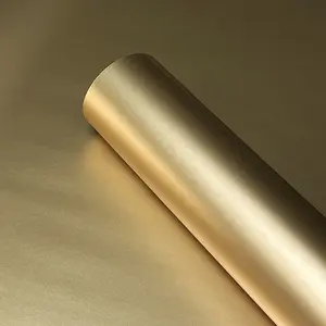 Matte Satin Metallic Champagne Vinyl Wrap Film, Self-Adhesive Car & Motorcycle Sticker Decal with Air Release Technology, Motorcycle Accessories