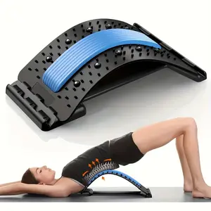 Multi-Functional Fitness Board Portable Multi-Functional Fitness Board with Adjustable Back Stretcher | Strong Stability for Stretching, Flexibility Training & Muscle Relaxation, Home Gym Equipment | Durable Workout Board, Gym back neck