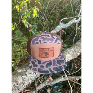 Gobbler on the Roost - “Old’s Cool” Camo Flatbill Snapback - Lost Hat Co.