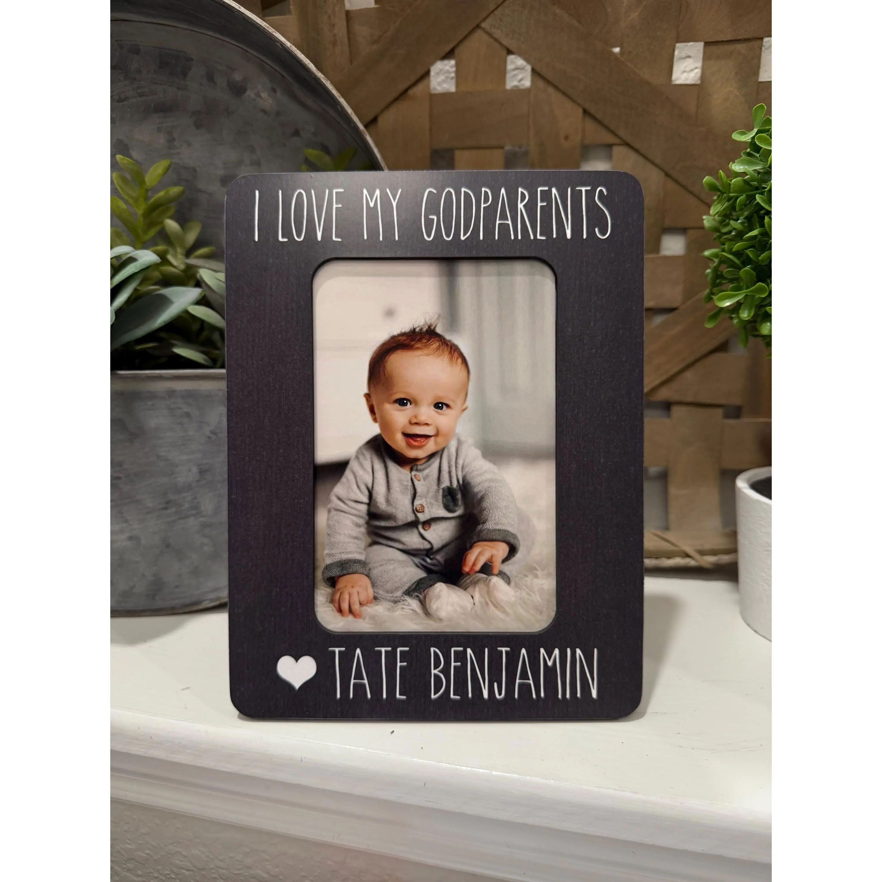Godparents Personalized Keepsake Gift Godparents Personalized Gift For Godparents From Godchild Godmother Godfather 4x6 Personalized Gift