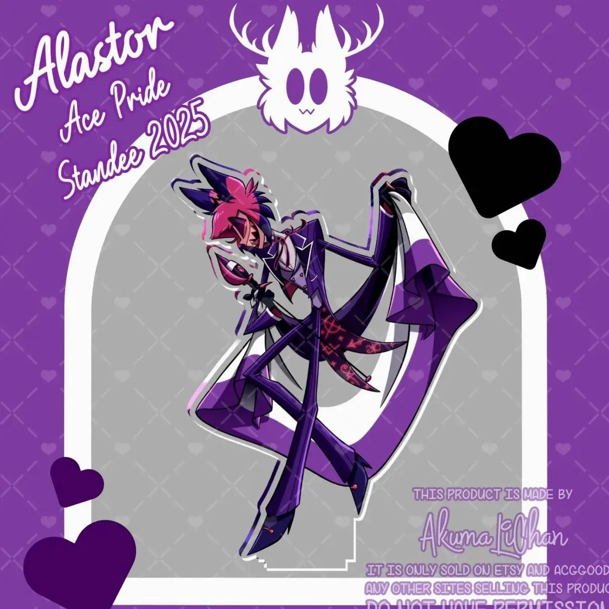 Alastor Ace Pride Standee 2025