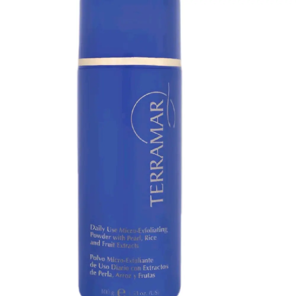 Terramar Daily Use Micro-Exfoliant Skin Repair Powder with Pearl Rice and Fruit Extracts 100g for Clarifying and Even Skin Tone