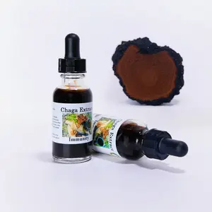 Chaga Anti-Inflammatory Mushroom Tincture for Chronic Disease Prevention