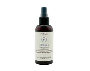 Aveda Chakra 5 Balancing Pure-Fume Body Mist - 3.4 oz, Spearmint-Infused Formula for Calming Dry Skin & Youthful Glow