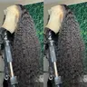 Bling Hair Clearance Sale 13x4 13x6 HD Transparent Lace Wig Deep Wave Brazilian Human Hair Lace Frontal Wig for Women Curly Pre Plucked 30 32 Inches 180% Natural Hairline SoHoChic Style #tiktokshopstockup #SoHoChic