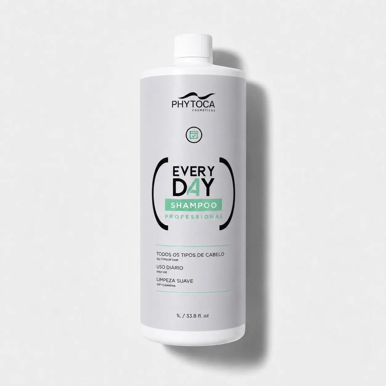 Phytoca Every Day Shampoo with Collagen and Keratin for Hair Repair and Smoothing, pH Balancing Lightweight Formula for All Hair Types, 33.8 oz, Haircare