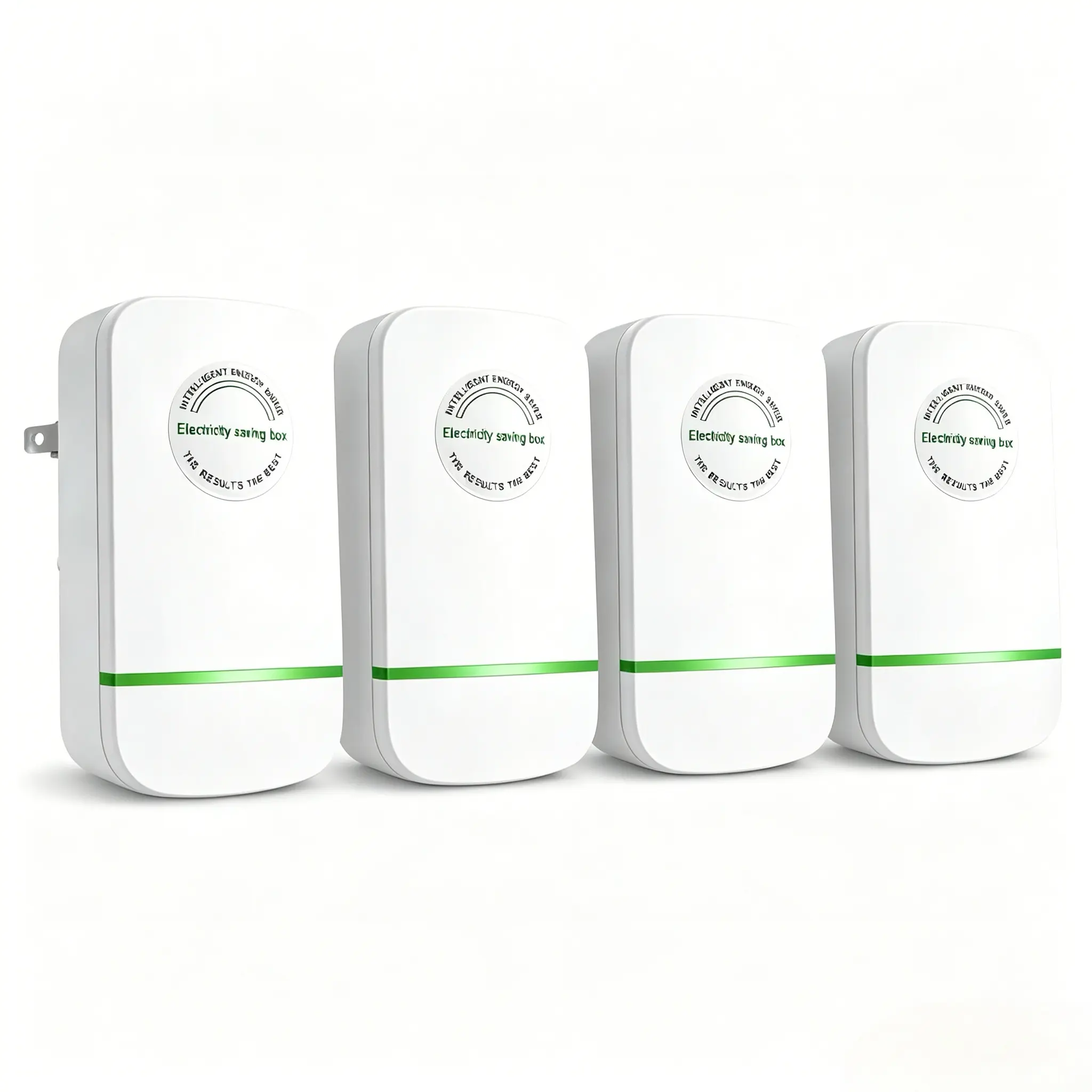 US Plug Indoor Plug-In Power Box Saver, 2026 Updated Design, 90-250V Input, Easy-to-Use for Home Appliances, Energy Saving Plug, Socket Saver