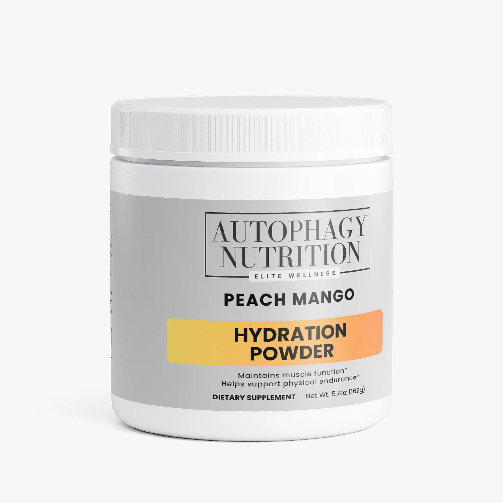 Peach Mango Hydration Drink, Smooth Vitamin-Infused Beverage for Muscle Recovery & Dietary Support