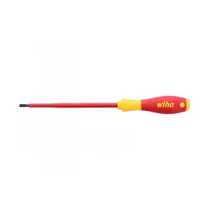 Wiha Tools 32024 Insulated Slotted Screwdriver, 4.5 mm x 125 mm