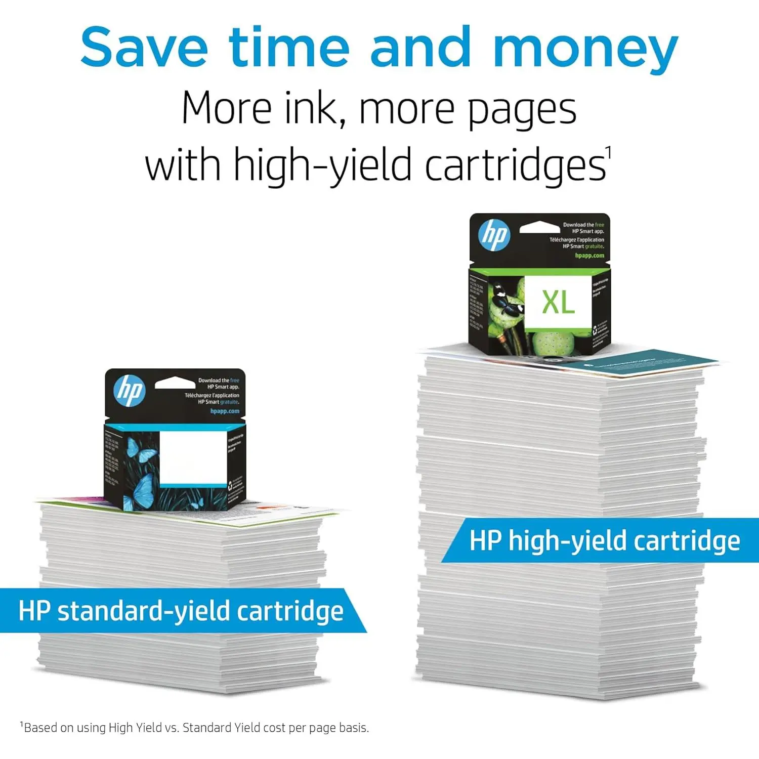 HP 67 Tri-Color & 67XL Black Ink Cartridges (2-Pack) for Deskjet & Envy Printers, Instant Ink Eligible