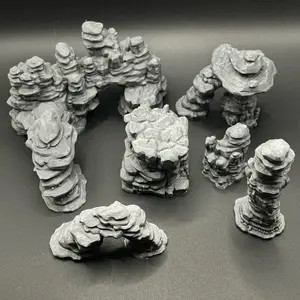 Canyon Rocks - D&D Terrain Compatible with Dungeons and Dragons, game