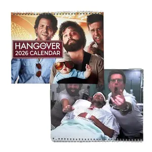The Hangover Calendar 2026, The Hangover New Year Calendar And Planner, Unique Christmas Gift, Calendar Gift, Holiday Gift Ideas