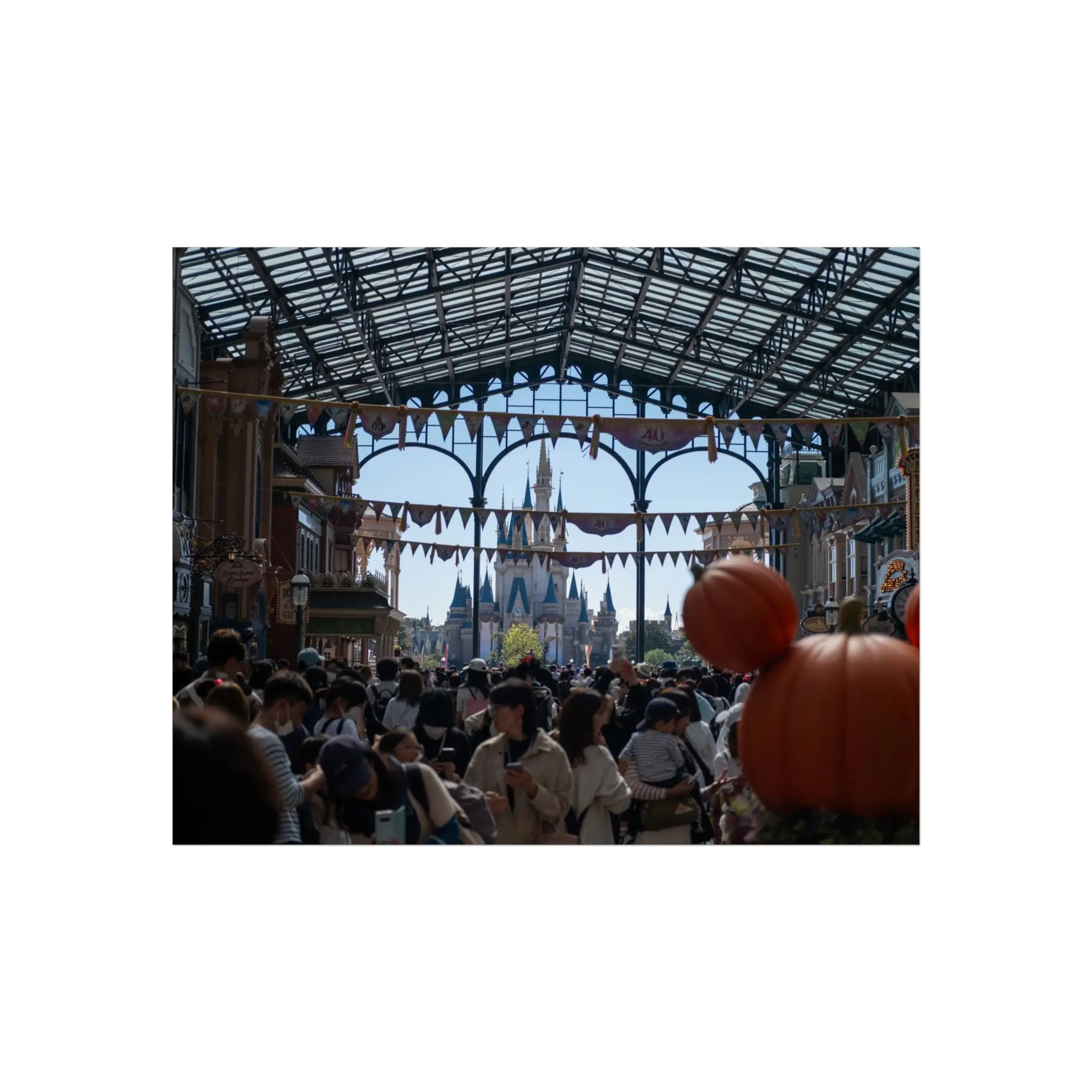 Photo Poster - Disneyland Japan, Main Street
