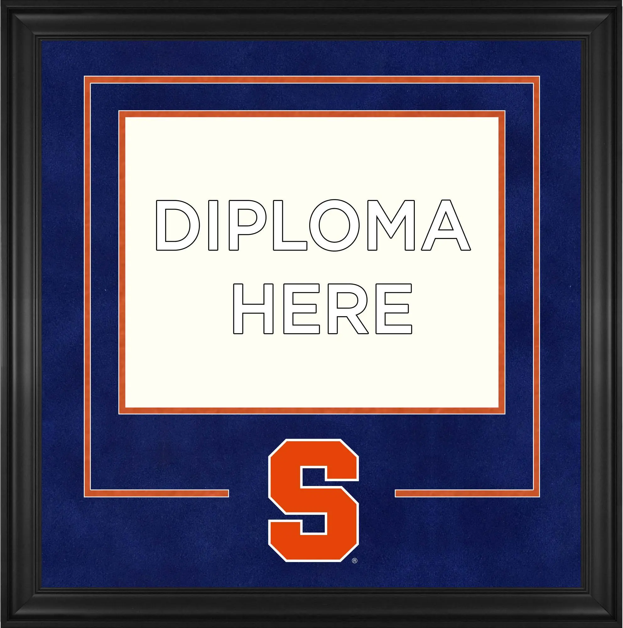Syracuse Orange Deluxe 11" x 14" Diploma Frame with Team Logo