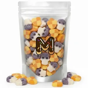 Swedish Candy Mix Bag Sour Grape Skulls Sour Mango Bears 8 oz Total Imported Scandinavian Sweet Sour Treat