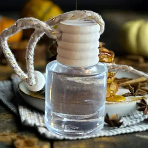 Pumpkin Pecan Waffle Car Diffuser with Unique Design and Clear Bottle Container