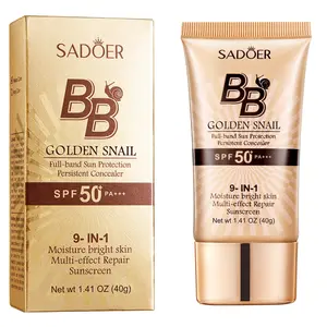 High-Coverage Waterproof Snail BB Cream Matte Finish That Lasts All Day Long-Lasting Moisturizing & Oil Control No Shine or Grease Natural Refreshing Look So Easy for Makeup Beginners Perfect Christmas Gift #SnailBBCream #WaterproofMakeup #MatteMakeup