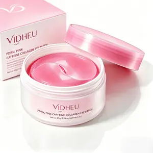 [VIDHEU Official] Calcium Volume Eye Patch 60ea - Anti-aging, Drooping Eyelid, Puffiness | Korean Cosmetics, Firming & Moisture Mask Under Eye Patch dark eye mask