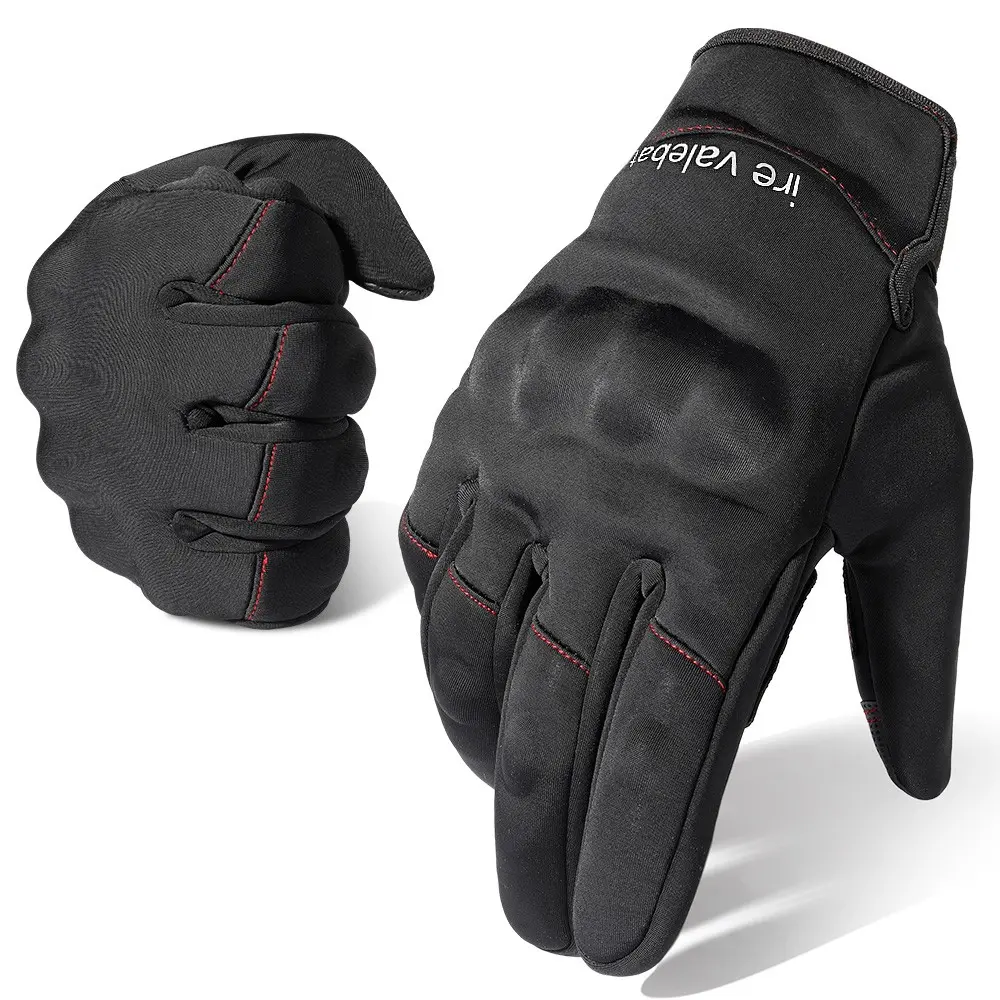Autumn Winter Outdoor Sports Warm Gloves, Motorcycle Riding Gloves, Touchscreen Compatible Anti-Slip Design, Ideal for Skiing Cycling Hiking Running Cold Weather Activities & Daily Use, Protective Gear