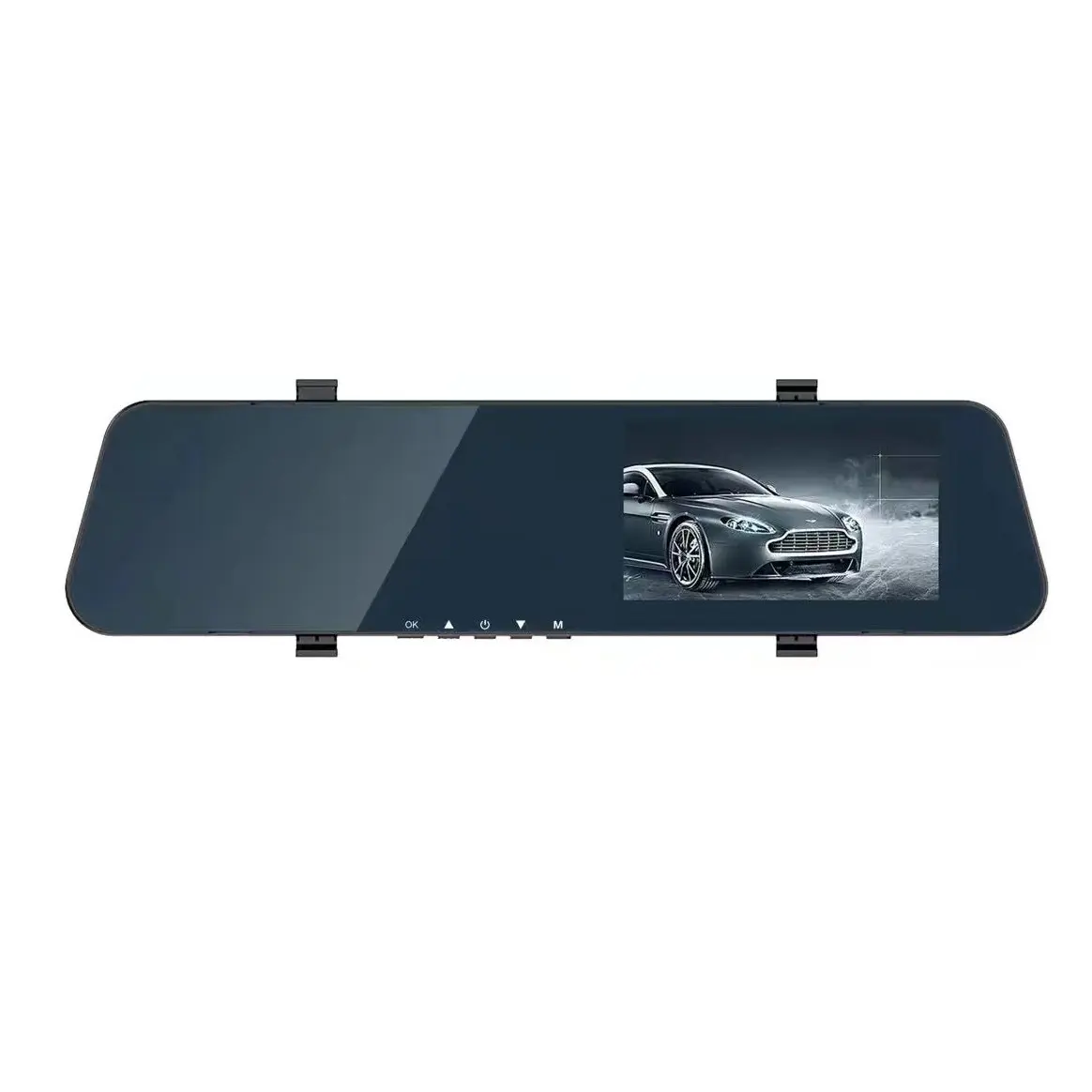 Integrated Car Rearview Mirror Dashcam - Full HD 1080P Dual Lenses, 9* 30Cm Design, Reverse Camera, Blind Spot Coverage, Plug-and-Play for Most Cars, Automotive Safety Tool