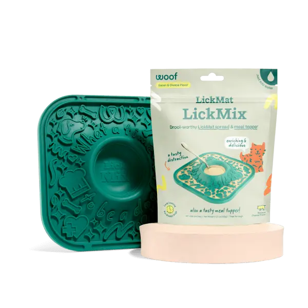 Woof LickMat & LickMix Starter Pack
