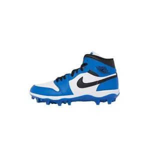 Jordan 1 Mid TD Cleat Game Royal Men's FJ6805-104 New