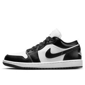 Women's Jordan 1 Low White/Black-White (DC0774 101)